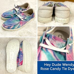 Hey Dude Wendy Rose Candy Tie Dye Women’s Size 7